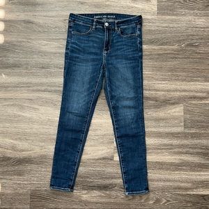 American Eagle Ne(x)t Level Stretch Hi Rise Jeggings Size 8 Short